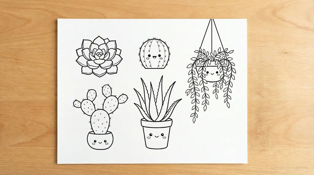 Creating the Clean Line Art (The Coloring Page)